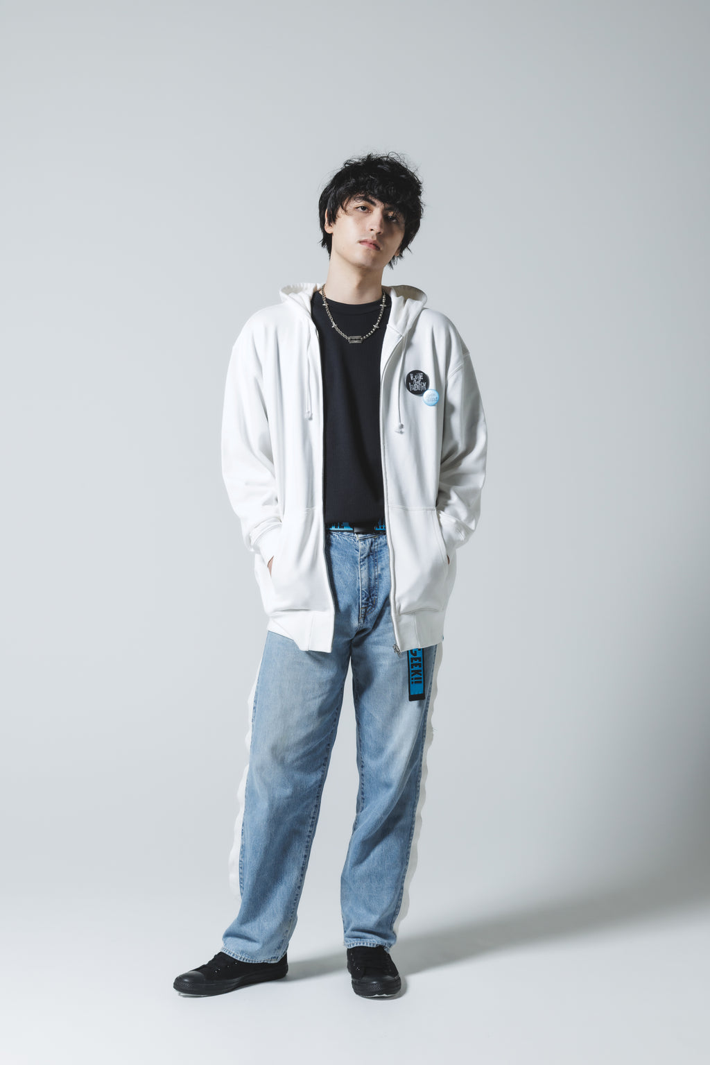 【受注商品】Collage Zip Parka (WHITE)