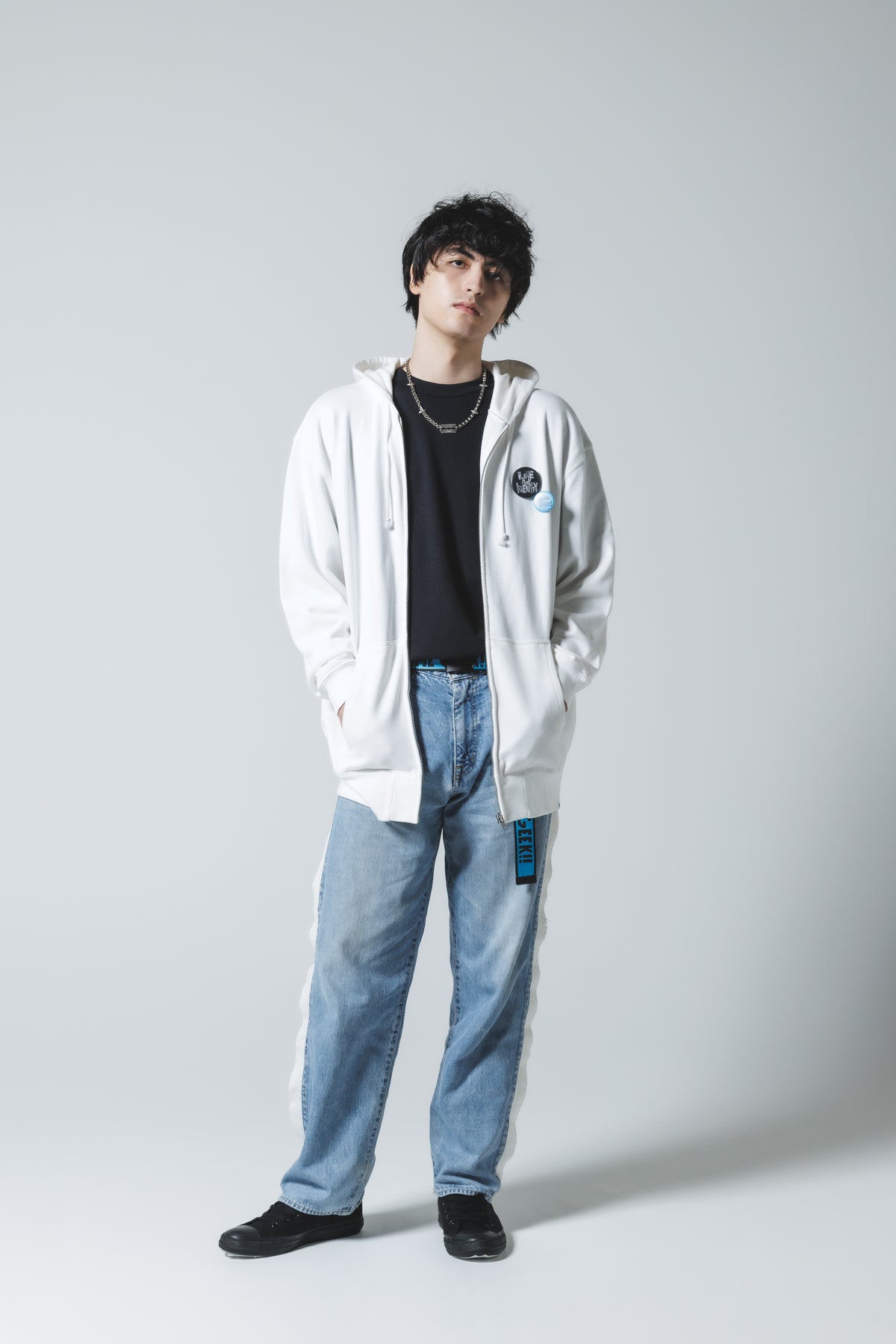 【受注商品】Collage Zip Parka (WHITE)