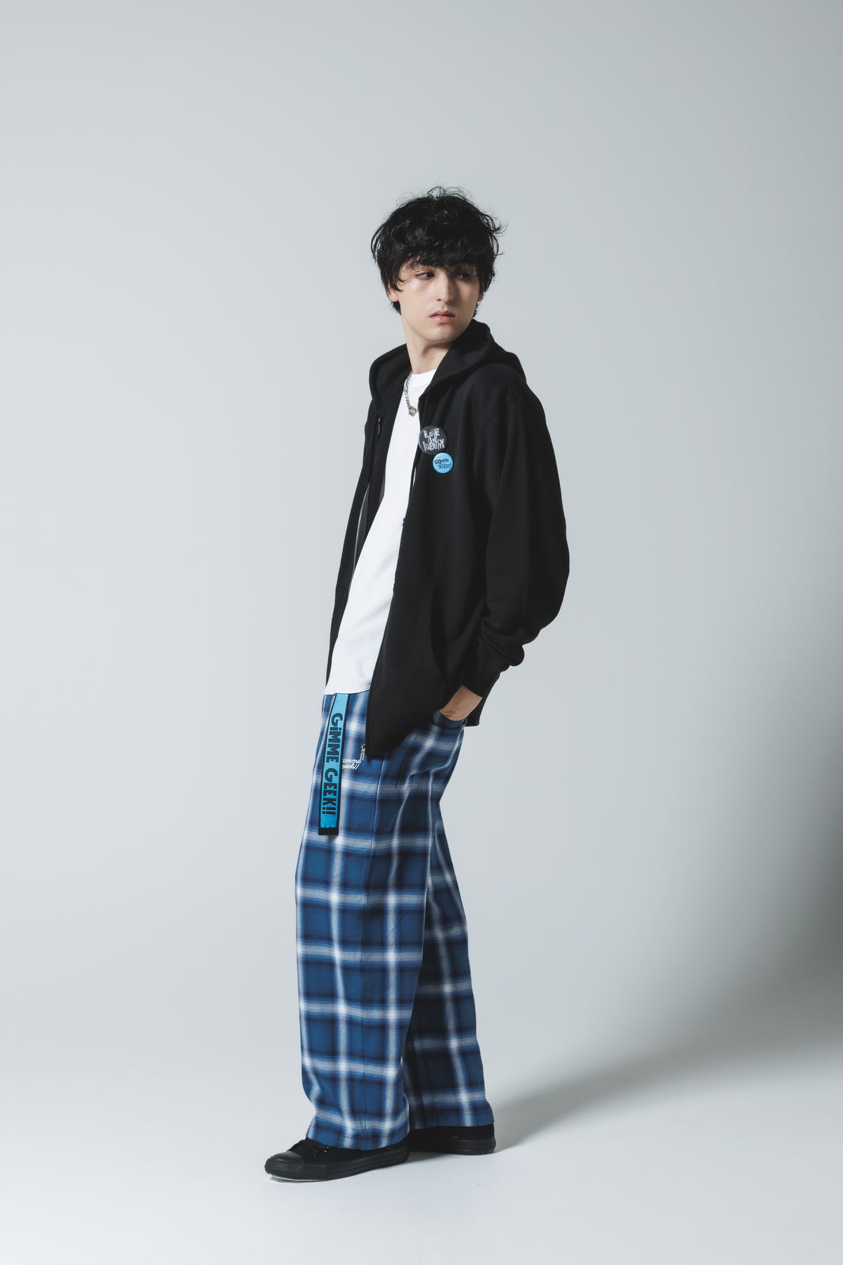 【受注商品】Collage Zip Parka (BLACK)