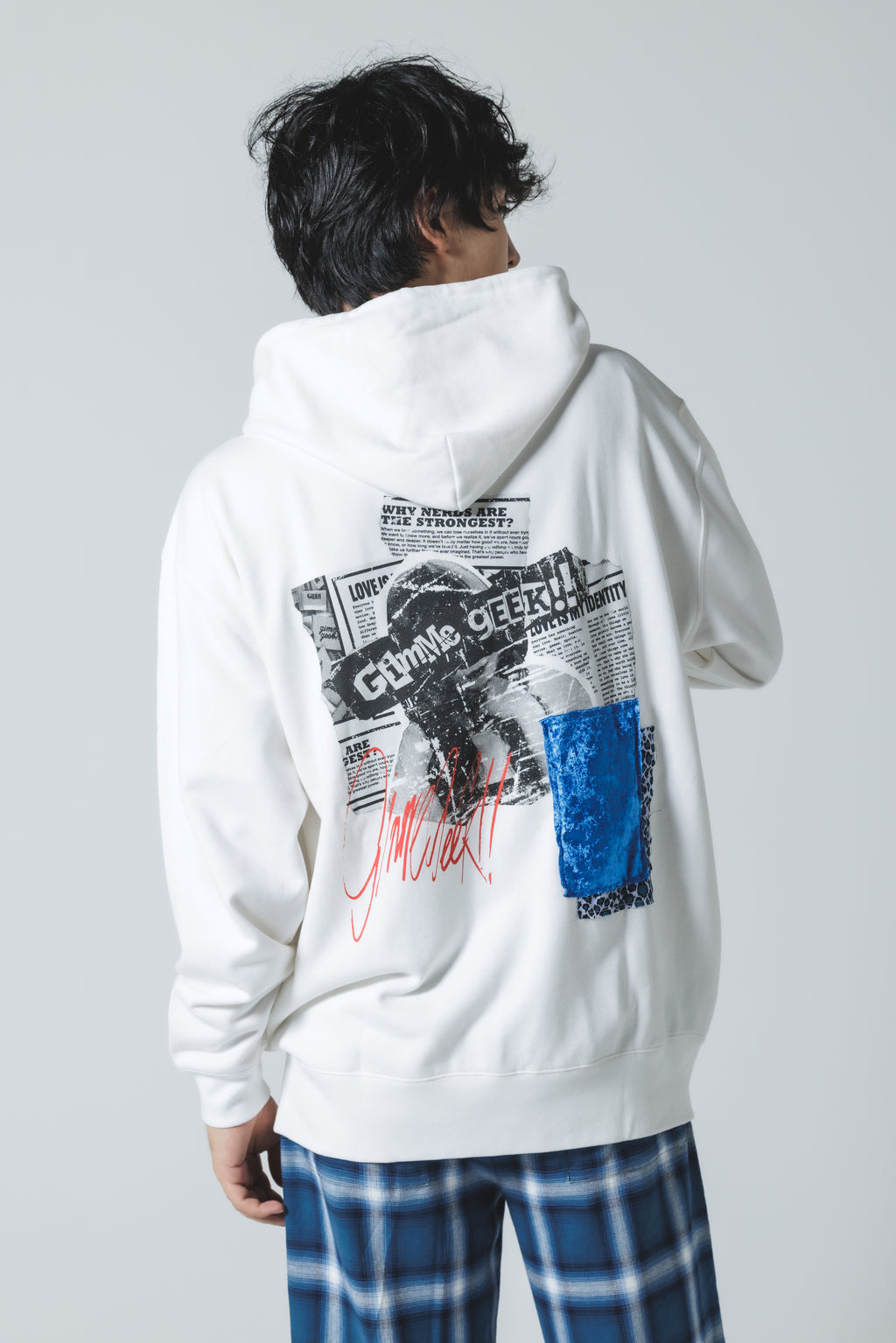 【受注商品】Collage Zip Parka (WHITE)