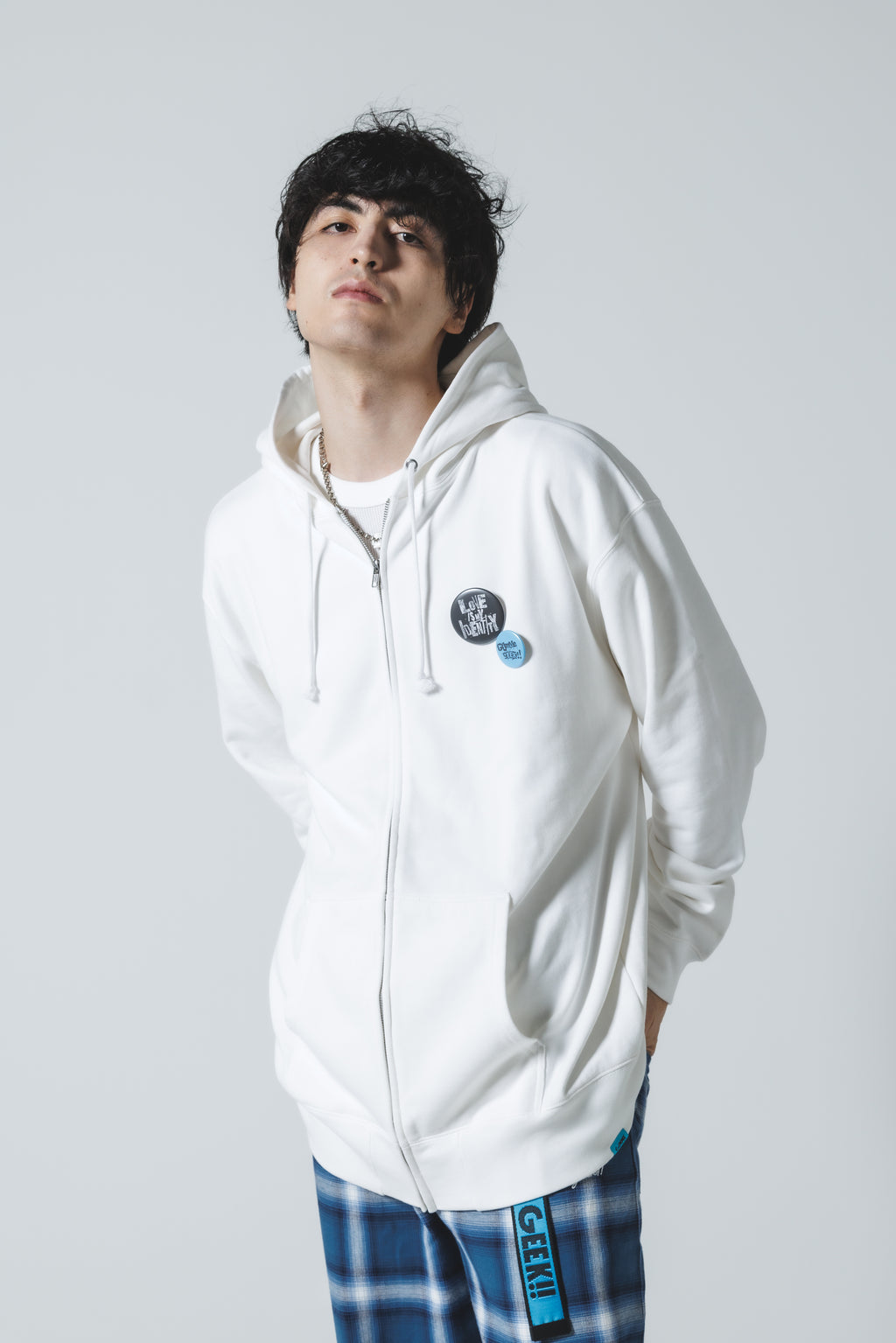 【受注商品】Collage Zip Parka (WHITE)
