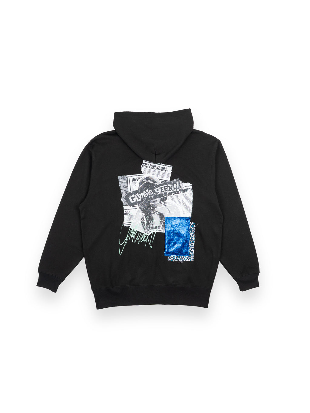 【受注商品】Collage Zip Parka (BLACK)