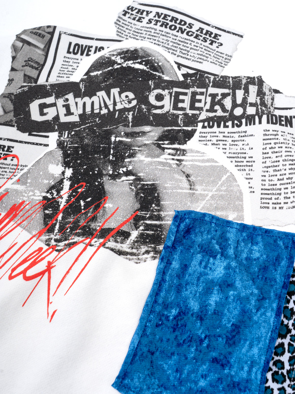 【受注商品】Collage Zip Parka (WHITE)