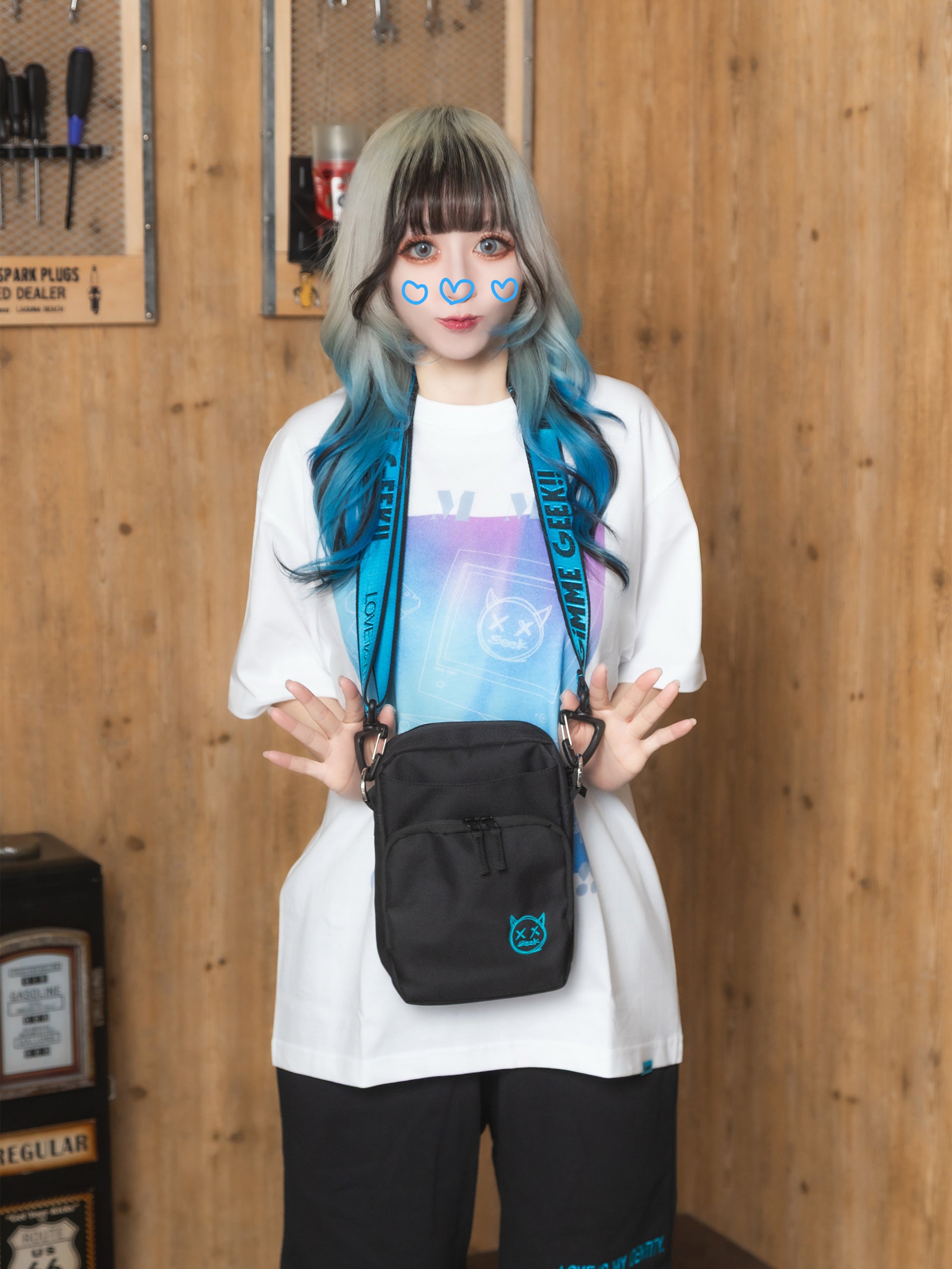 ショルダーバッグ Logo Shoulder Bag 受注商品】Logo Shoulder Bag – gimmegeek!! ONLINE SHOP
