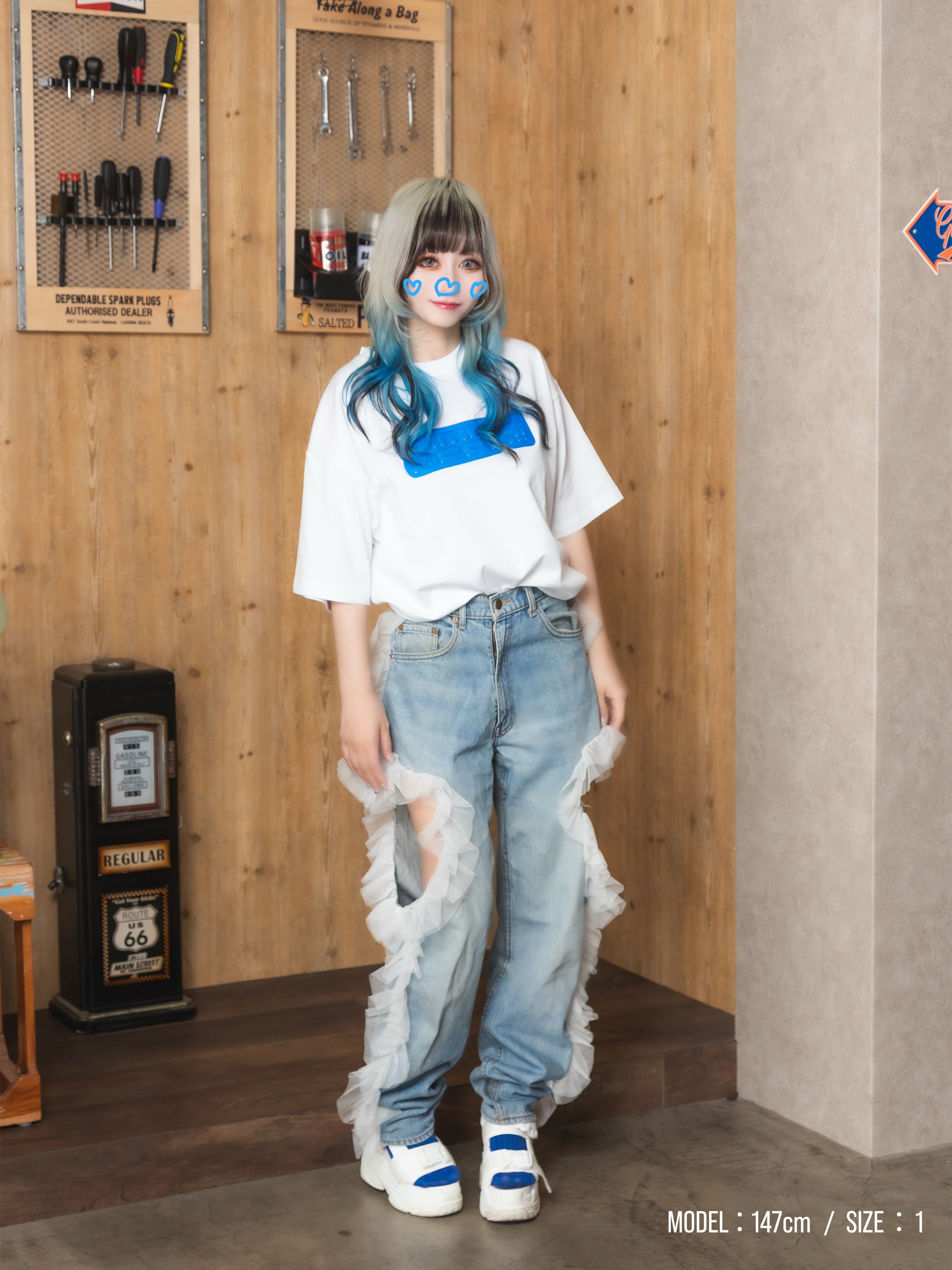 【受注商品】PVC S/S Tee (WHITE)